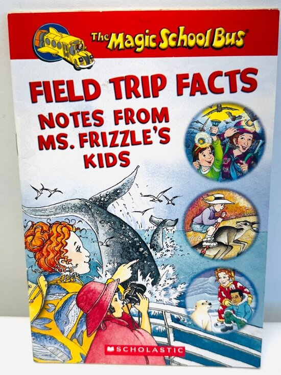 Other - Lot of 6 The Magic School Bus Field Trip Facts Notes From Ms. Frizzle's Kids